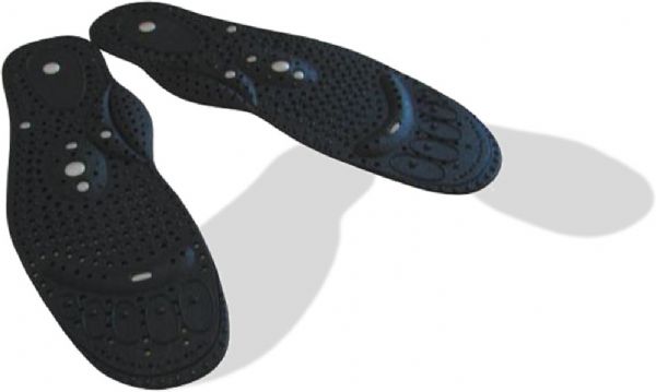 JaClean USJ-786S Felicity Massaging Shiatsu Insole, Small Size; Great arch support; Air vents to keep feet fresh; Applies a Shiatsu massage while you walk; Restores health without harmful side effects; Magnets to soothe muscles; Dimensions  13